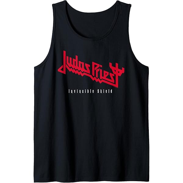 Amazon.com: Judas Priest – Invincible Shield Red T-Shirt